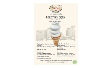 Aerotech crem-chất ổn định phát huy độ xốp tối đa